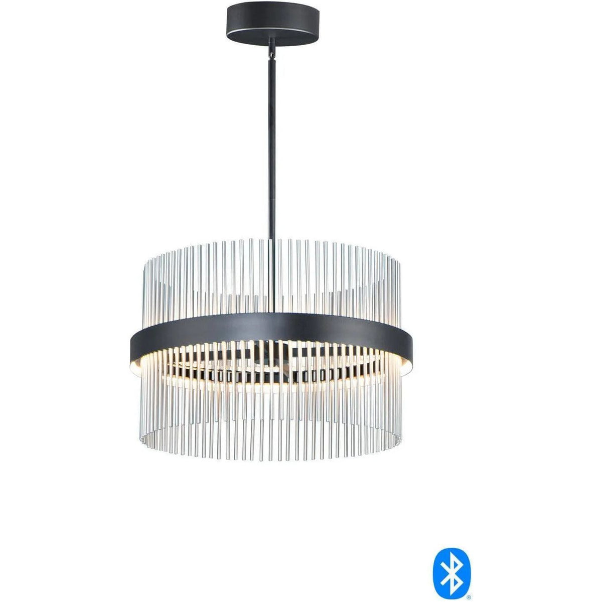 ET2 Lighting - Chimes LED Pendant - E34205-BKSN | Montreal Lighting & Hardware