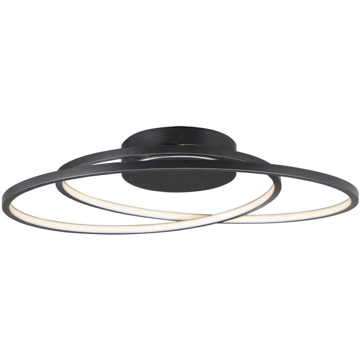 ET2 Lighting - Cycle LED Flush Mount - E21320-BK | Montreal Lighting & Hardware