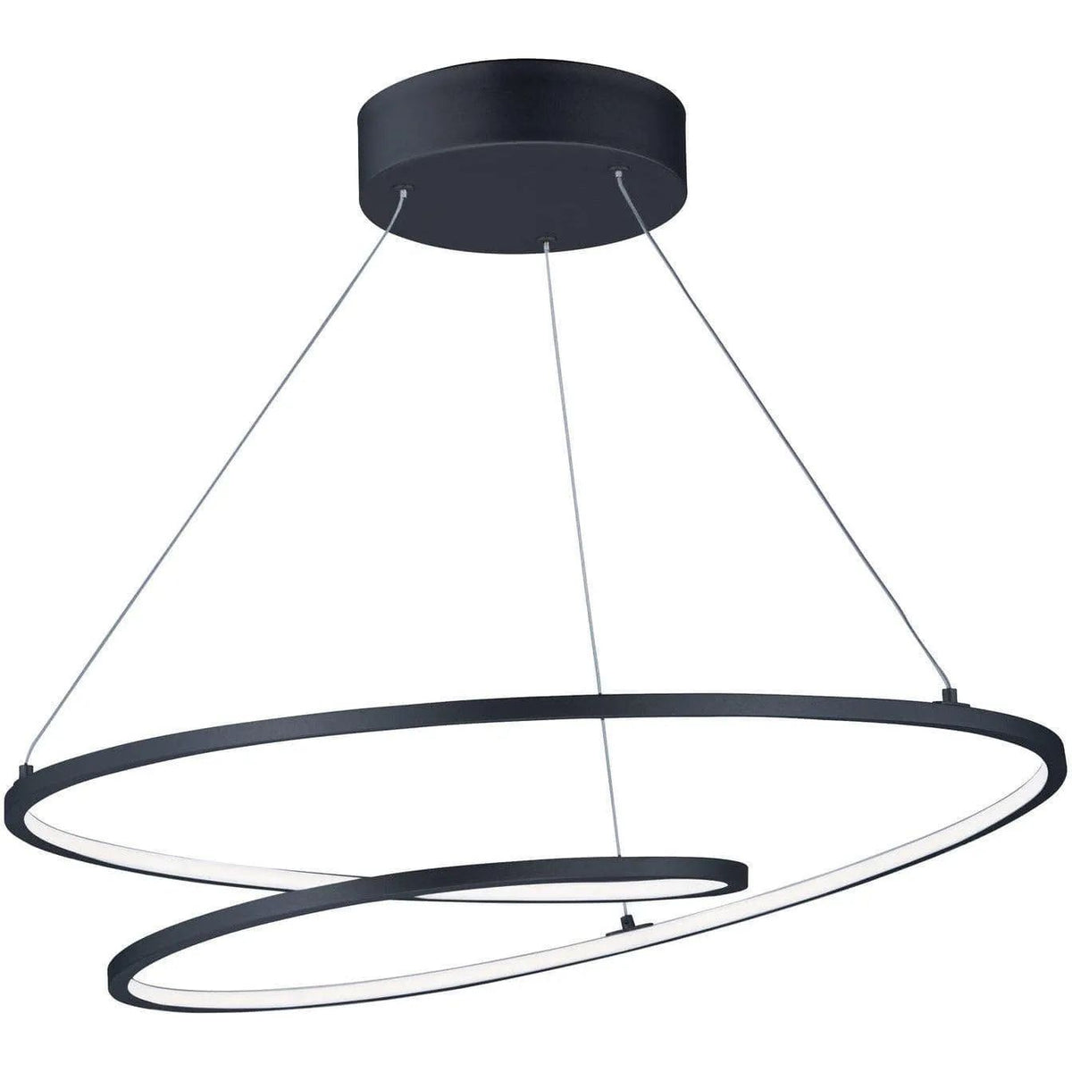 ET2 Lighting - Cycle LED Pendant - E21325-BK | Montreal Lighting & Hardware