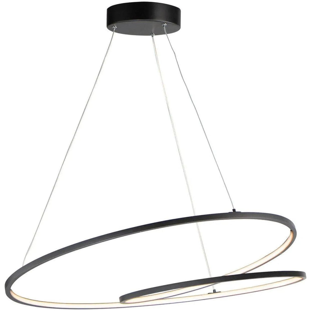 ET2 Lighting - Cycle LED Pendant - E21325-BK | Montreal Lighting & Hardware