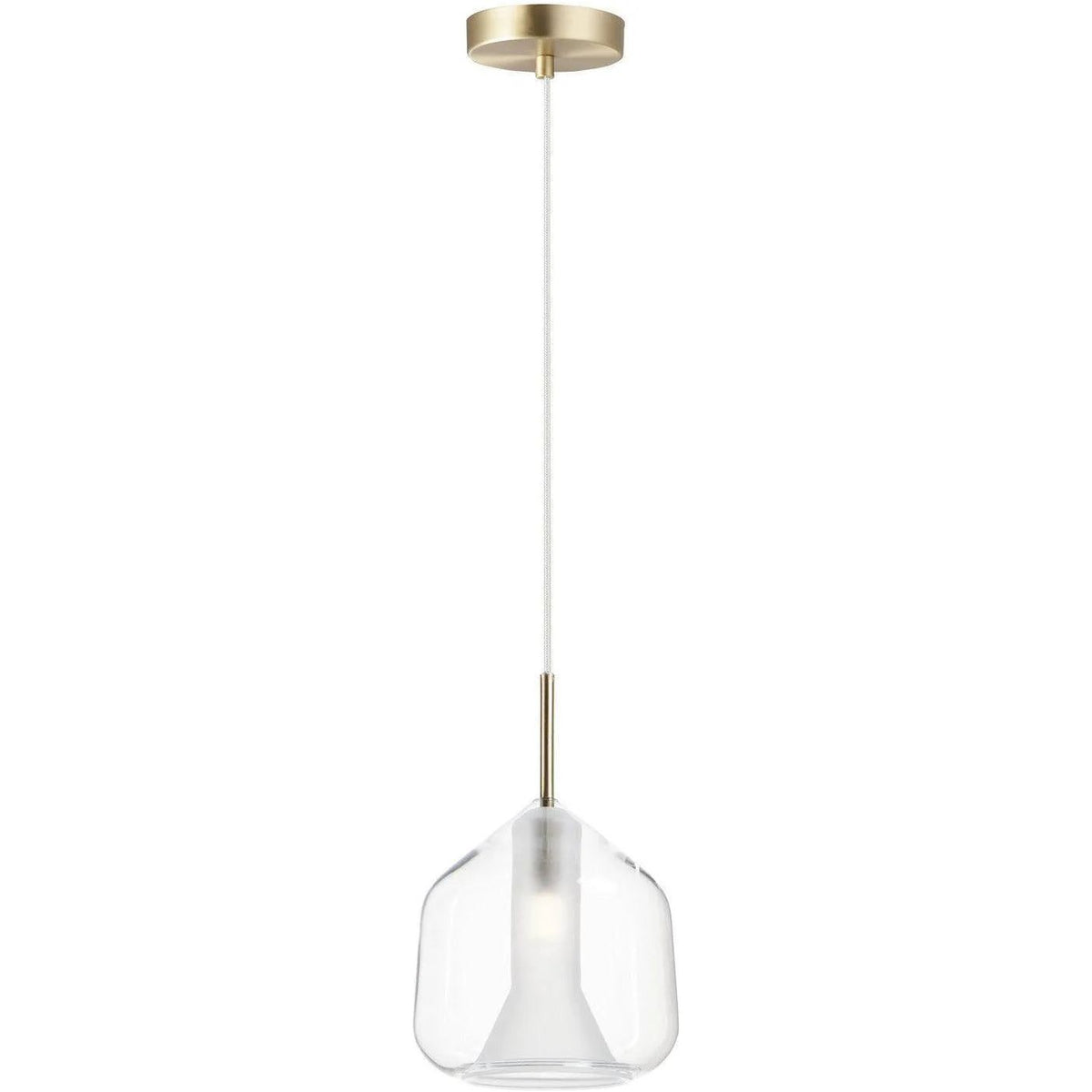 ET2 Lighting - Deuce LED Pendant - E10044-18SBR | Montreal Lighting & Hardware