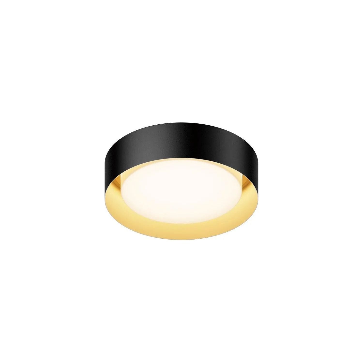 ET2 Lighting - Echo LED Flush Mount - E51010-BKGLD | Montreal Lighting & Hardware