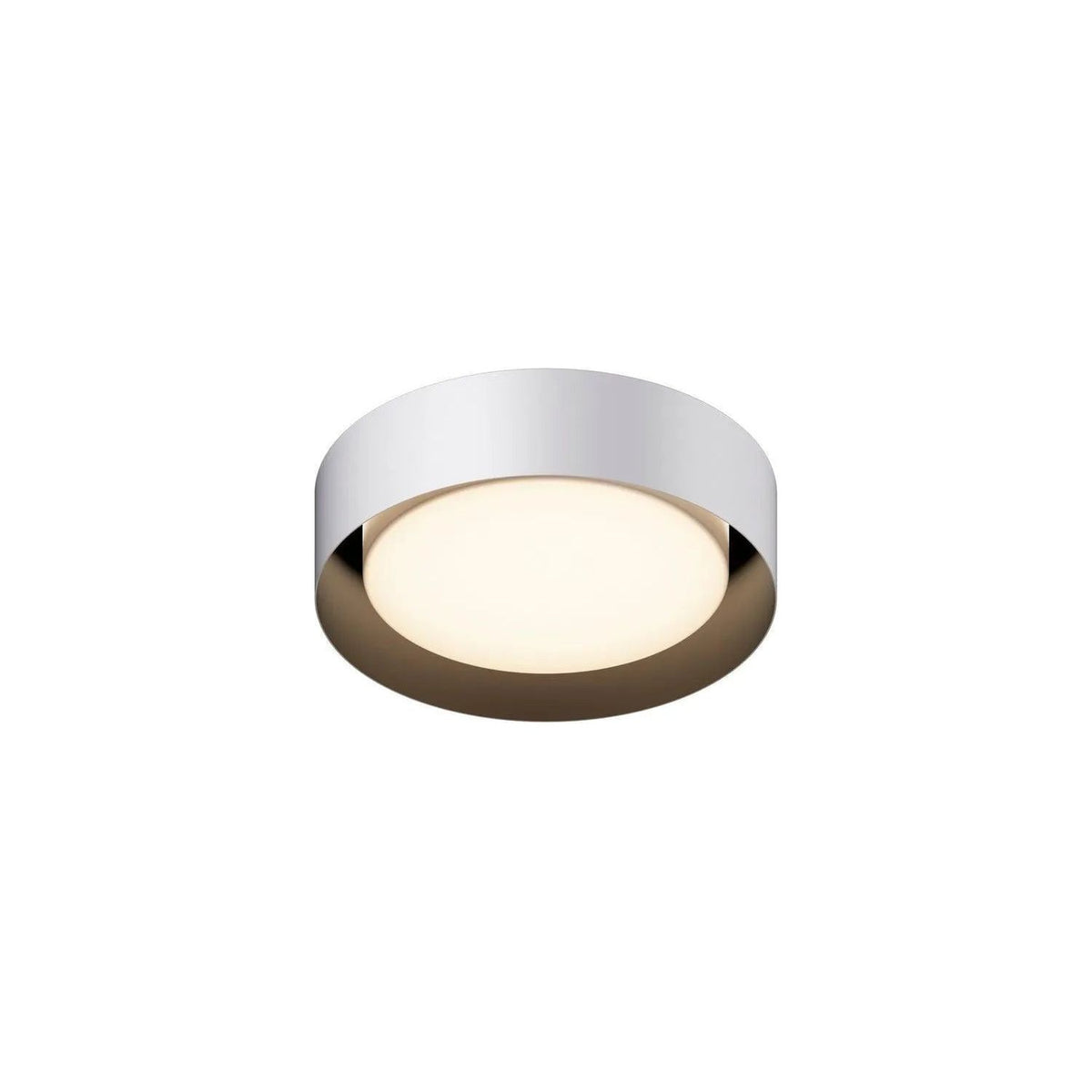 ET2 Lighting - Echo LED Flush Mount - E51010-WTBK | Montreal Lighting & Hardware