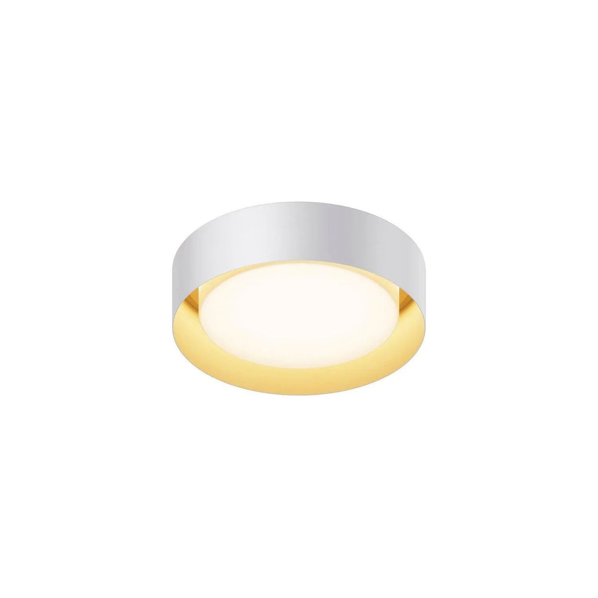 ET2 Lighting - Echo LED Flush Mount - E51010-WTGLD | Montreal Lighting & Hardware