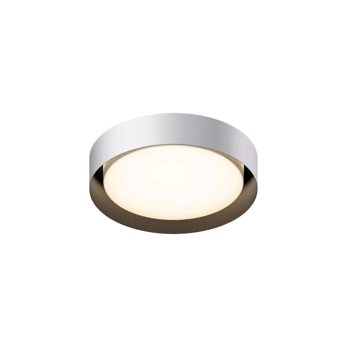 ET2 Lighting - Echo LED Flush Mount - E51012-WTBK | Montreal Lighting & Hardware