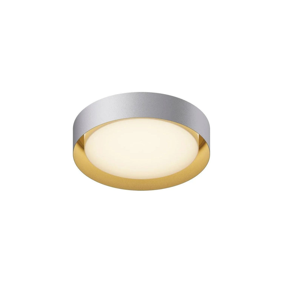 ET2 Lighting - Echo LED Flush Mount - E51012-WTGLD | Montreal Lighting & Hardware