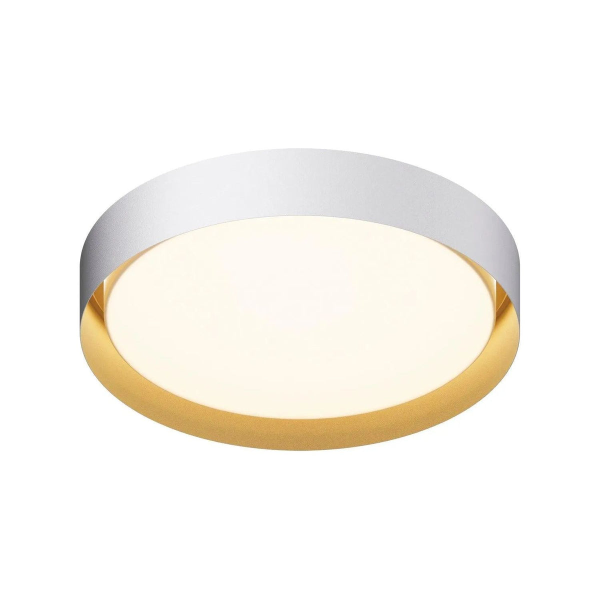 ET2 Lighting - Echo LED Flush Mount - E51014-WTGLD | Montreal Lighting & Hardware