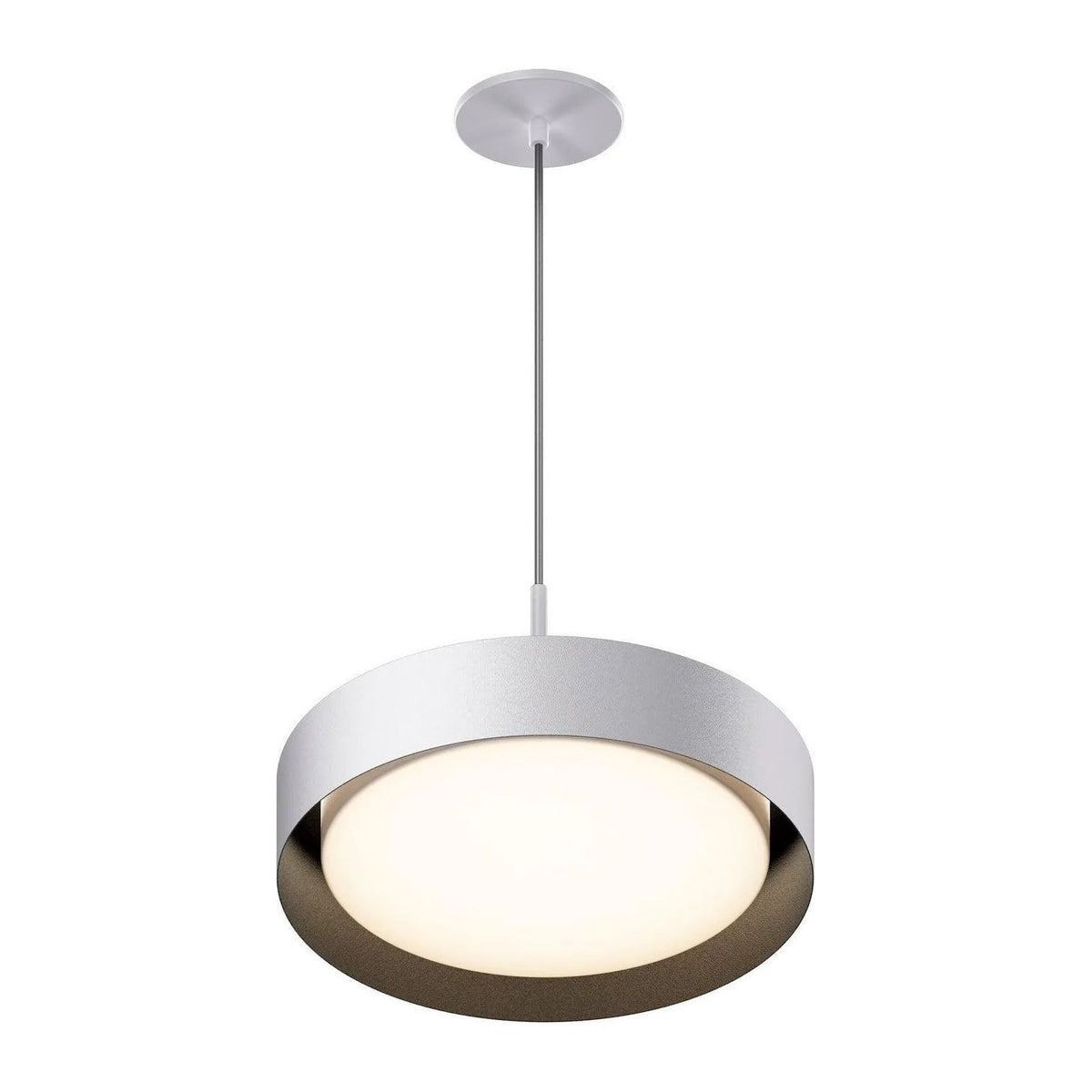 ET2 Lighting - Echo LED Pendant - E51013-WTBK | Montreal Lighting & Hardware