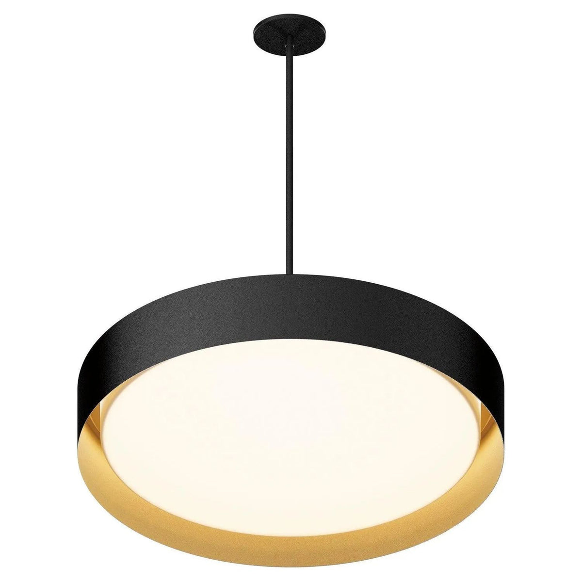 ET2 Lighting - Echo LED Pendant - E51015-BKGLD | Montreal Lighting & Hardware