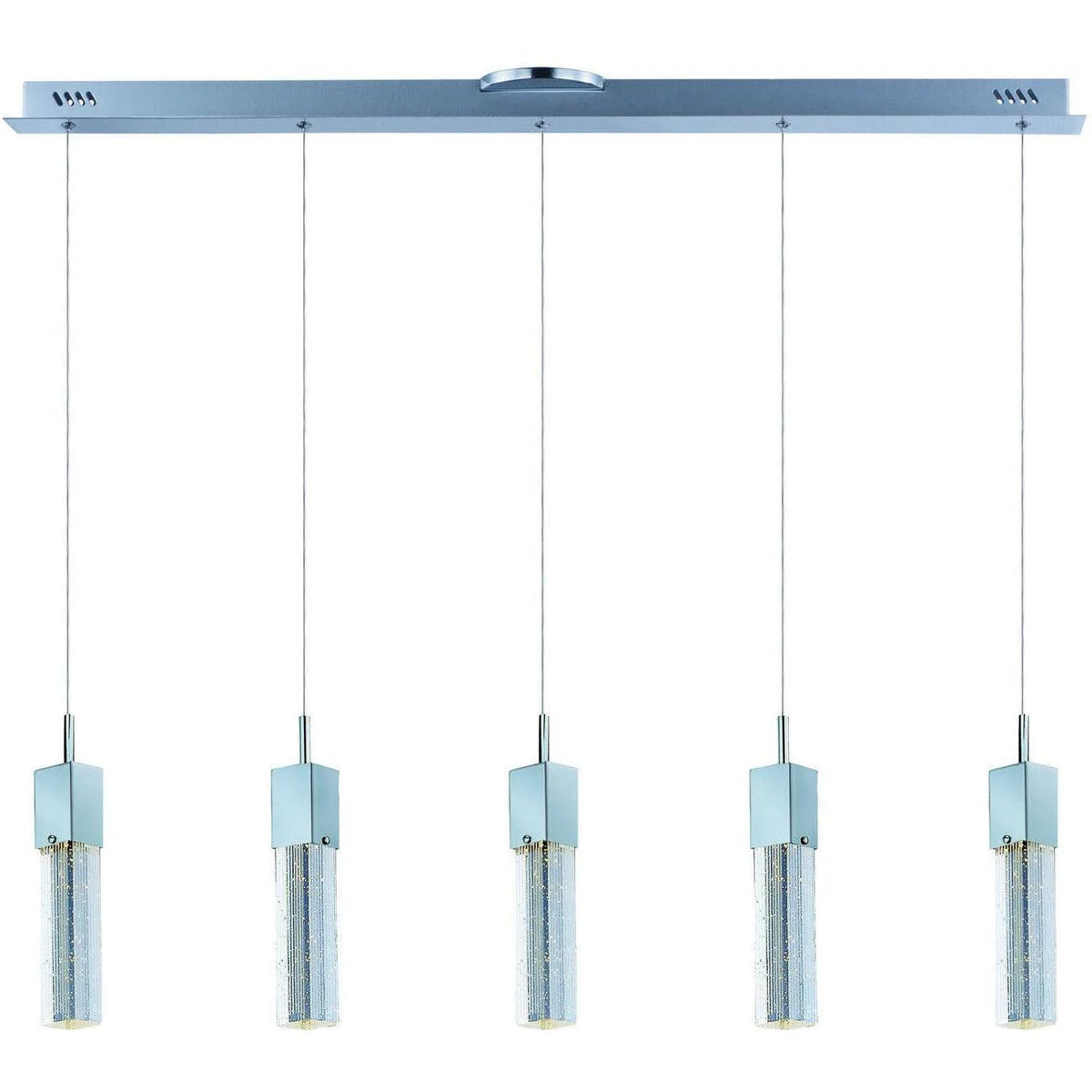 ET2 Lighting - Fizz III LED Linear Pendant - E22764-89PC | Montreal Lighting & Hardware