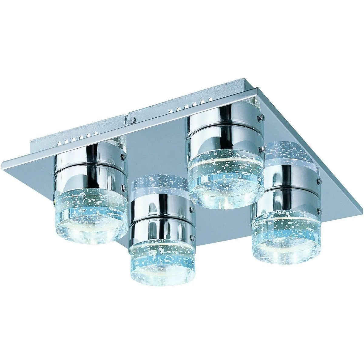 ET2 Lighting - Fizz IV LED Flush Mount - E22772-91PC | Montreal Lighting & Hardware