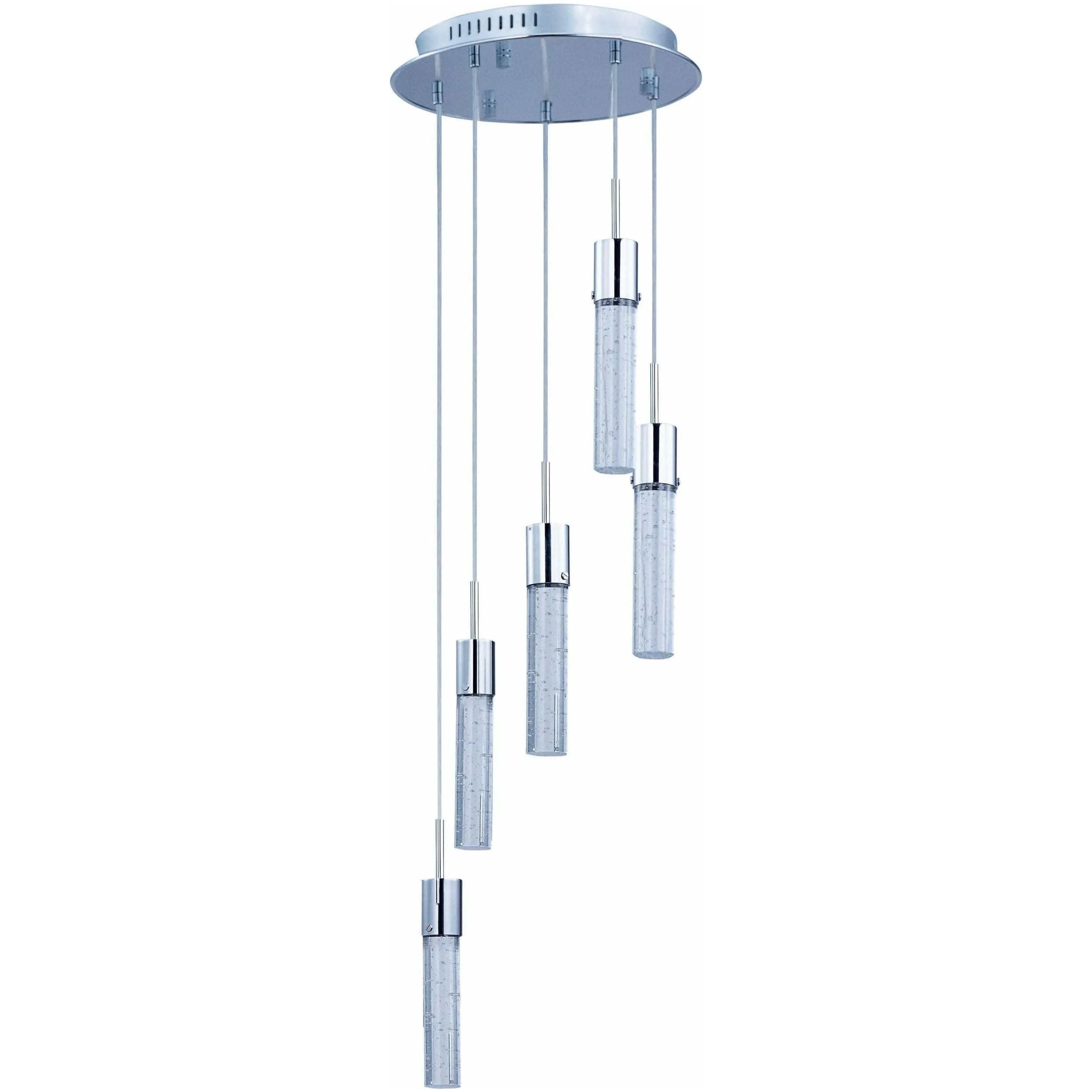 ET2 Lighting - Fizz IV LED Multi Pendant - E22775-91PC | Montreal Lighting & Hardware