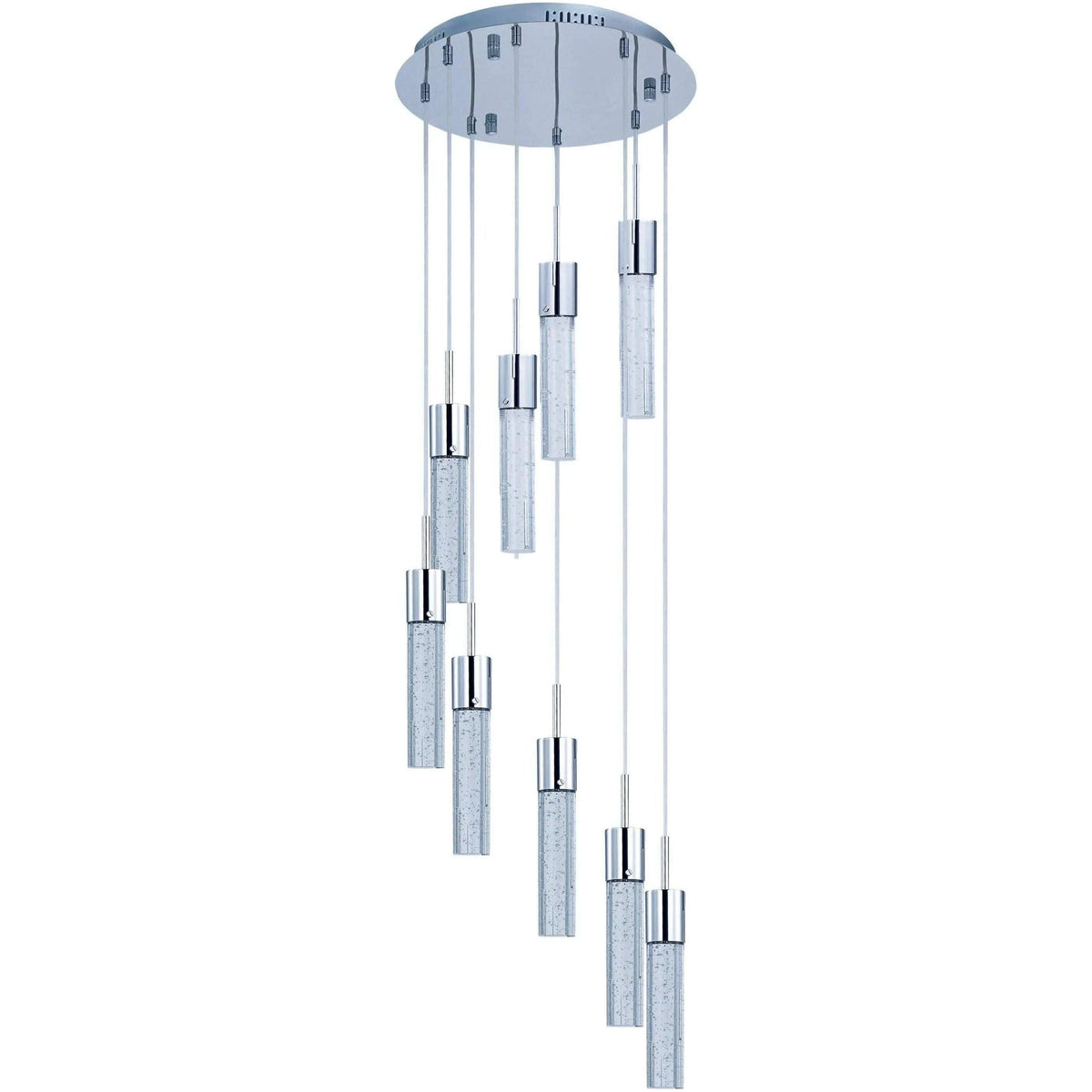 ET2 Lighting - Fizz IV LED Multi Pendant - E22779-91PC | Montreal Lighting & Hardware