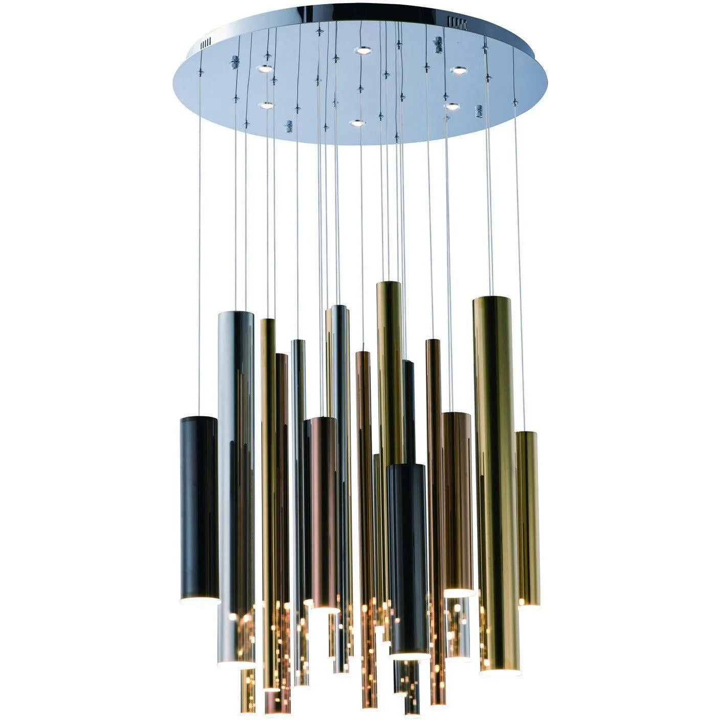 ET2 Lighting - Flute LED Multi Pendant - E10020-MPLT | Montreal Lighting & Hardware