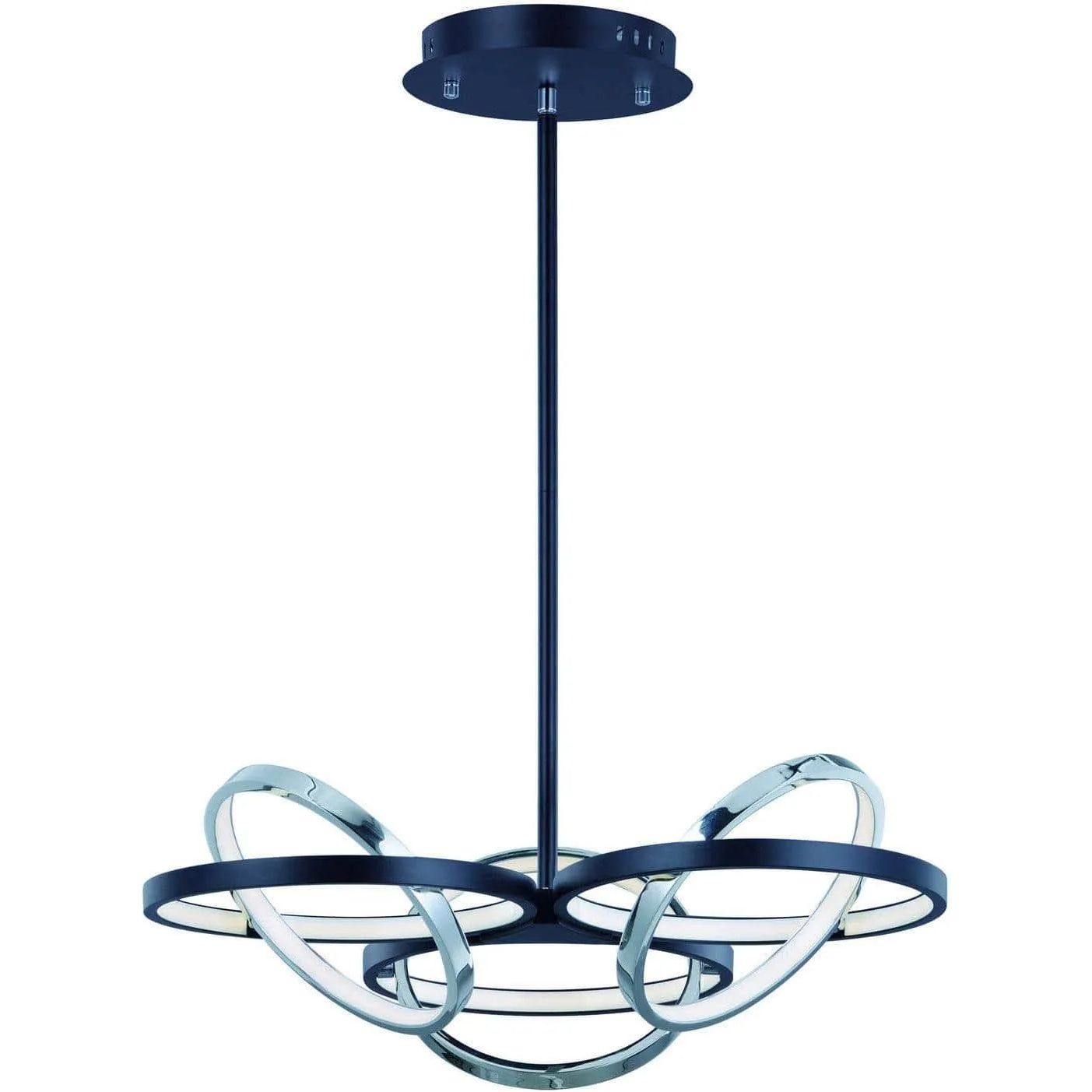 ET2 Lighting - Gyro II LED Pendant - E24787-BKPC | Montreal Lighting & Hardware