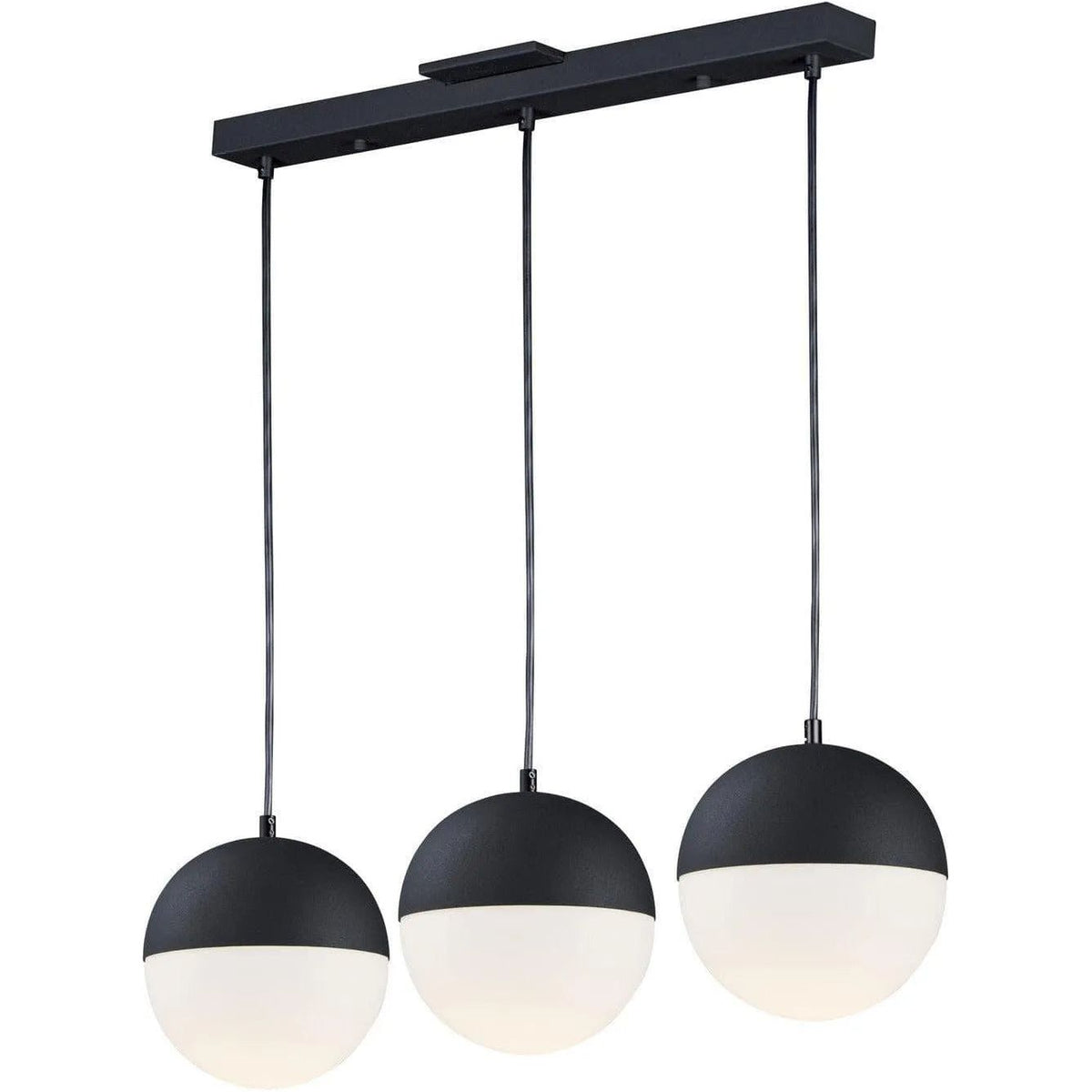 ET2 Lighting - Half Moon LED Linear Pendant - E20363-92BK | Montreal Lighting & Hardware