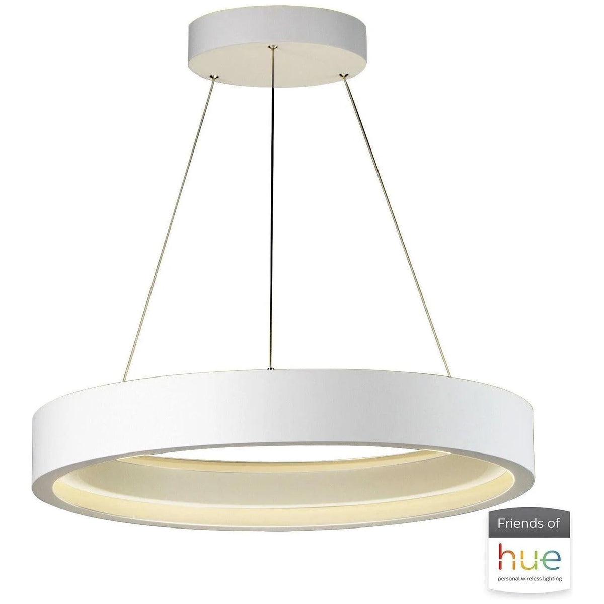 ET2 Lighting - iCorona FoH LED Pendant - E35004-MW | Montreal Lighting & Hardware