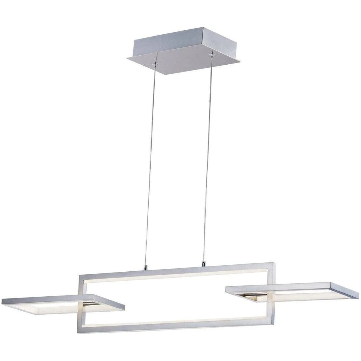 ET2 Lighting - Link LED Linear Pendant - E20354-SN | Montreal Lighting & Hardware