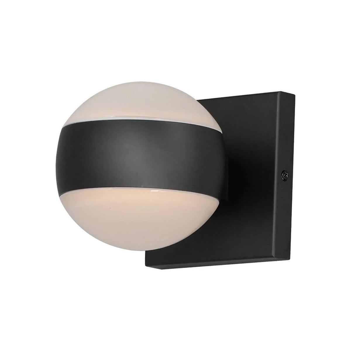 ET2 Lighting - Modular Globe LED Outdoor Wall Sconce - E30175-10BK | Montreal Lighting & Hardware