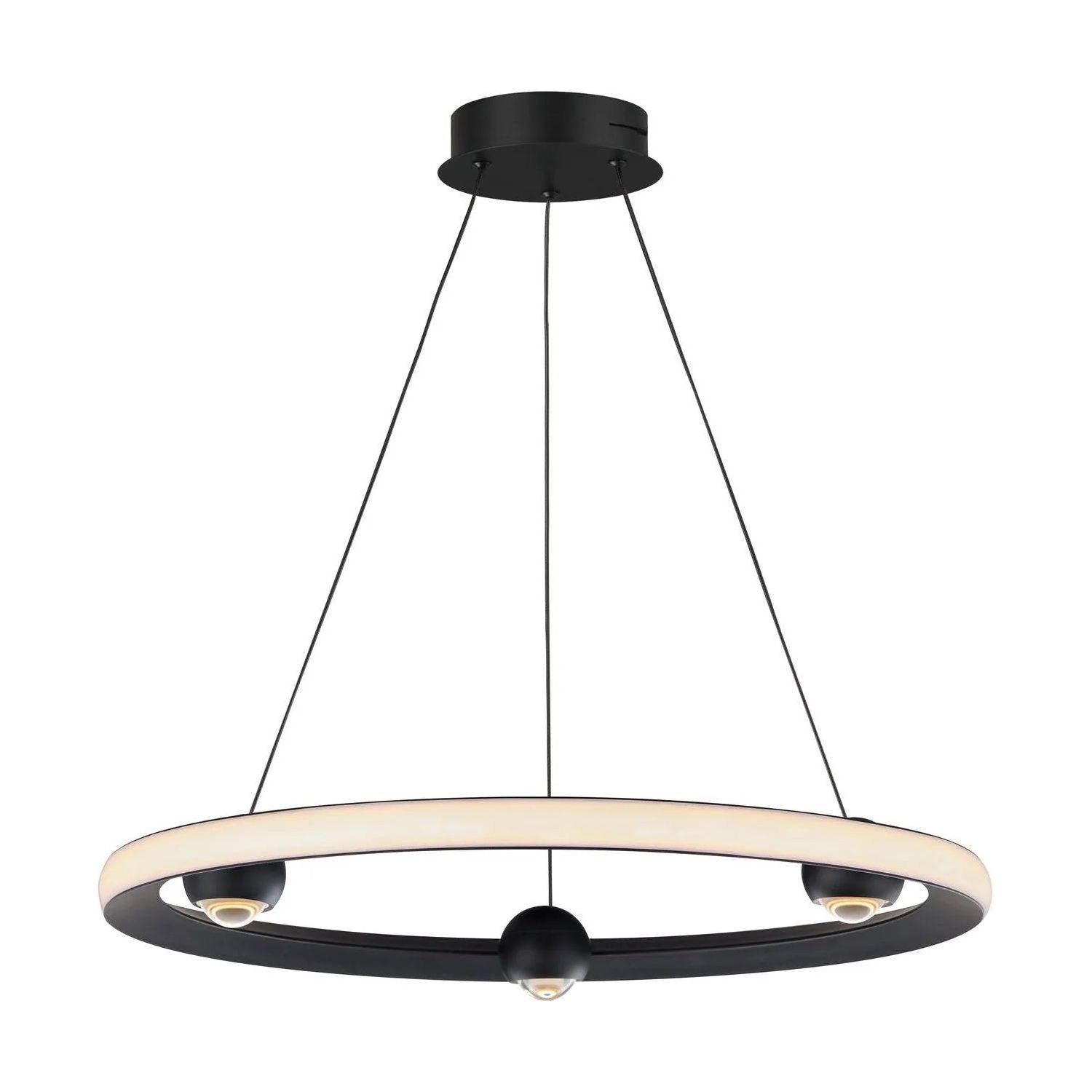 ET2 Lighting - Nodes LED Pendant - E23512-BK | Montreal Lighting & Hardware