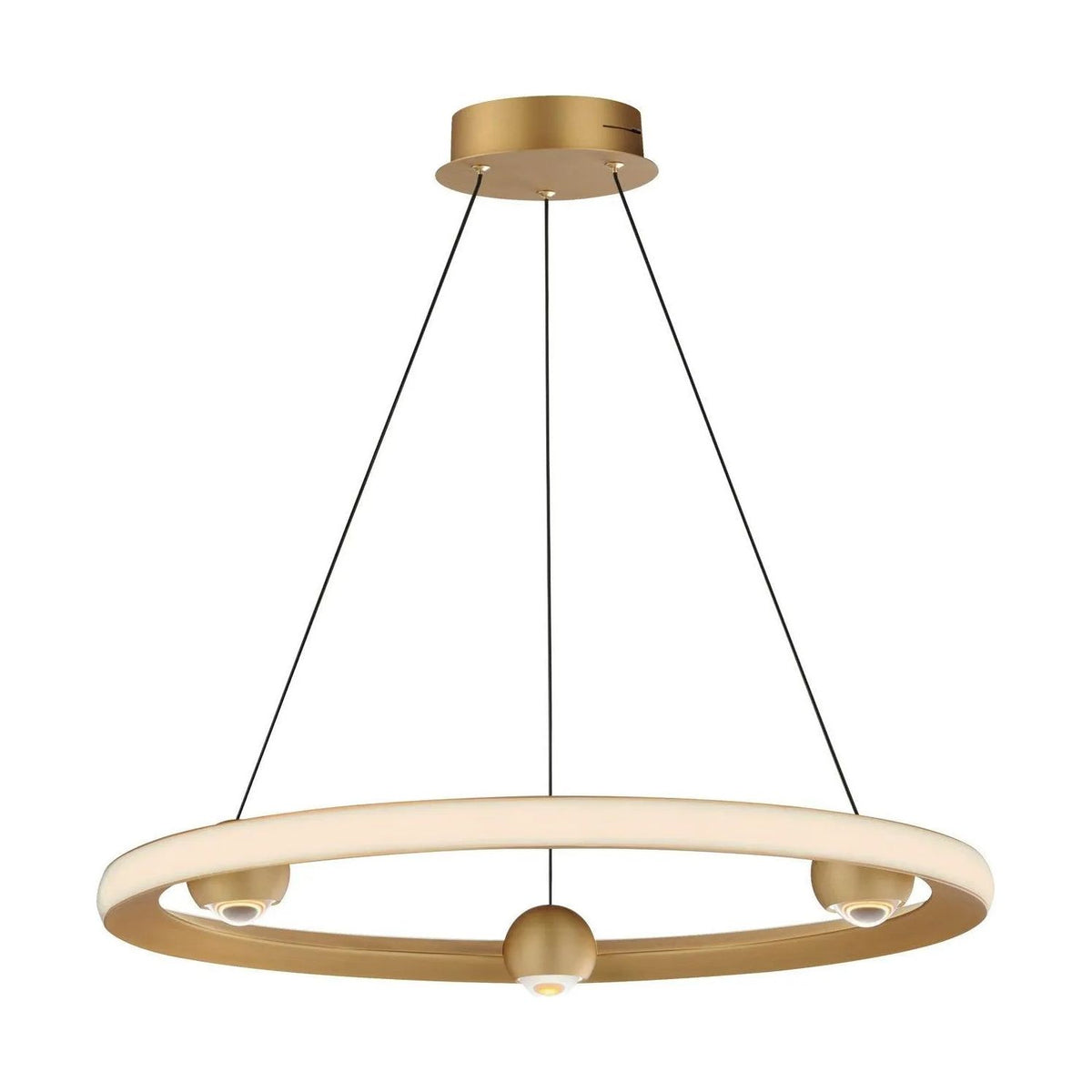 ET2 Lighting - Nodes LED Pendant - E23512-GLD | Montreal Lighting & Hardware