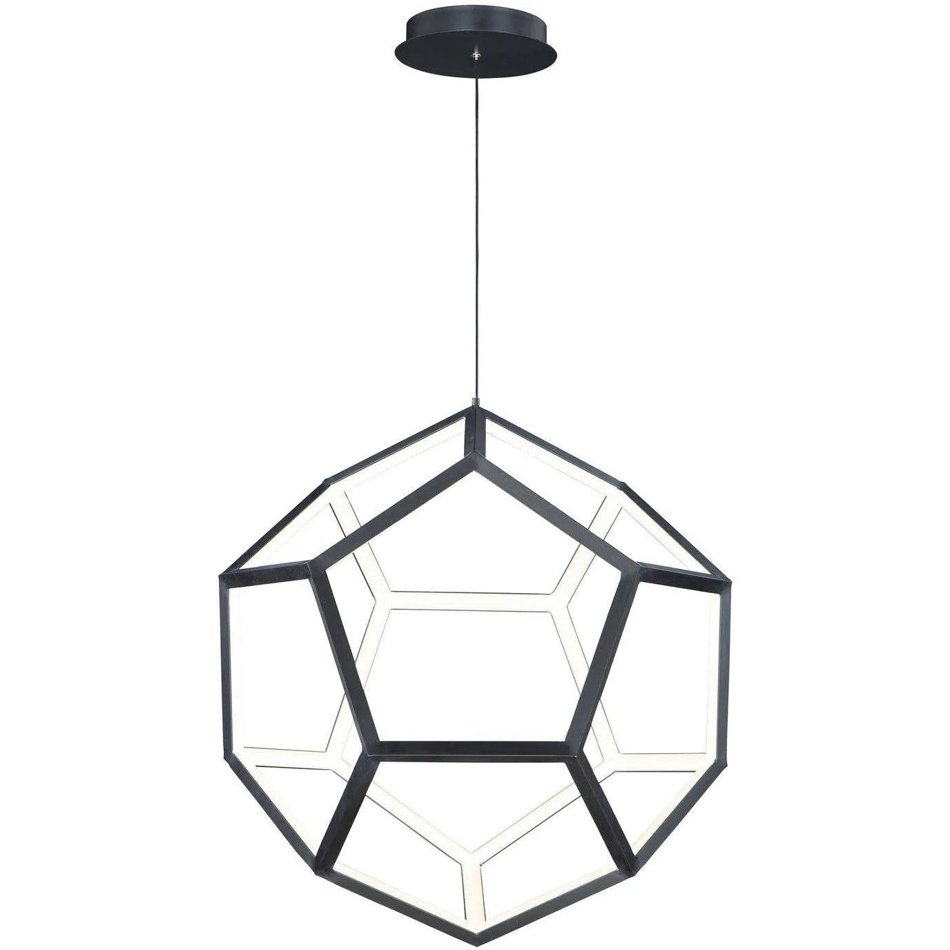 ET2 Lighting - Penta LED Pendant - E25104-BK | Montreal Lighting & Hardware