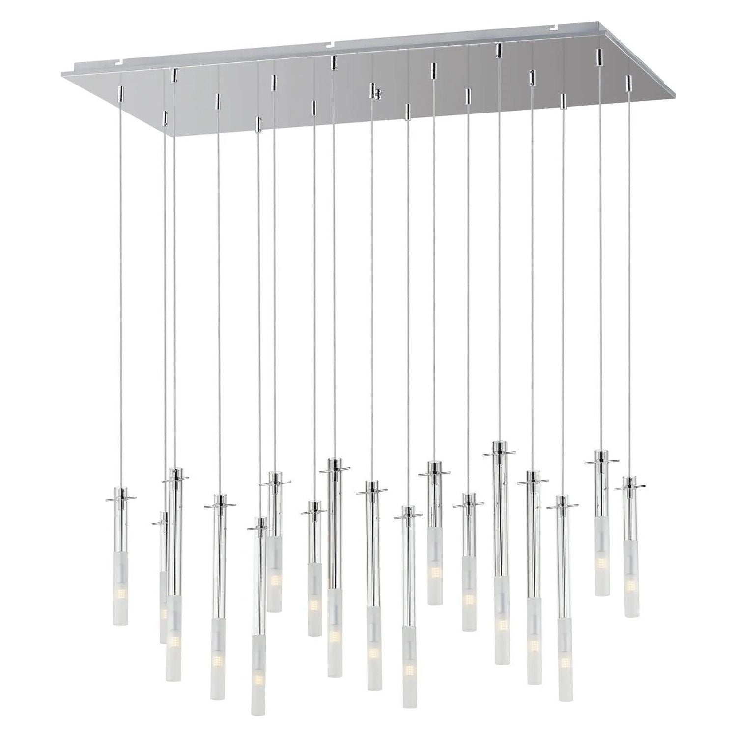 ET2 Lighting - Pipette LED Linear Pendant - E31099-93PC | Montreal Lighting & Hardware