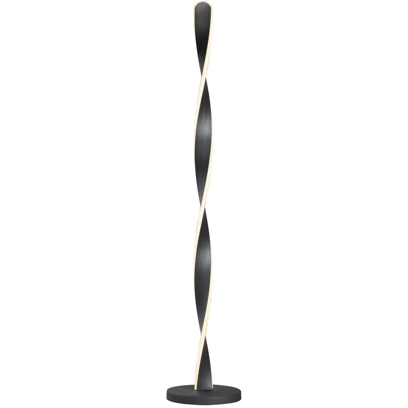 ET2 Lighting - Pirouette LED Floor Lamp - E24159-BK | Montreal Lighting & Hardware