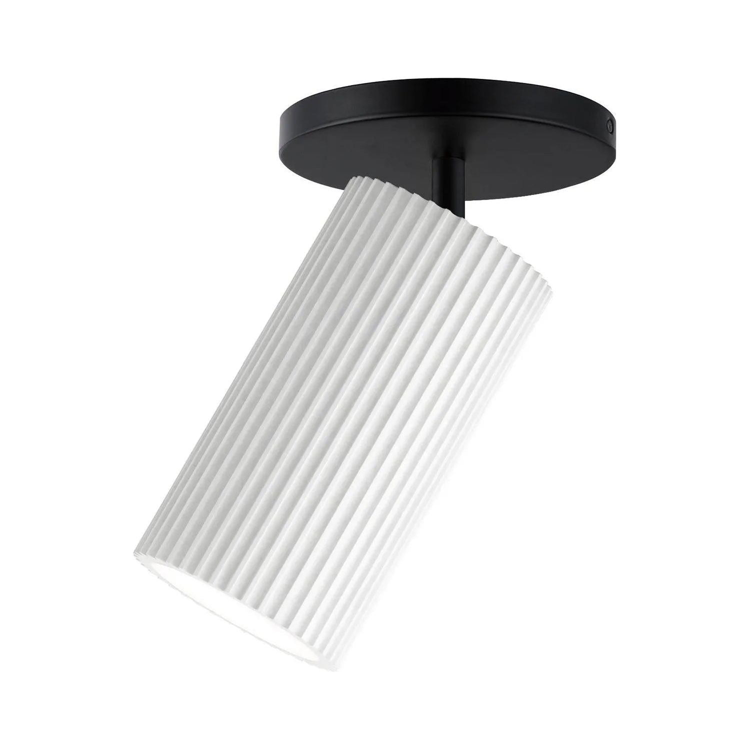 ET2 Lighting - Pleat LED Wall Sconce / Flush Mount - E25039-WTBK | Montreal Lighting & Hardware