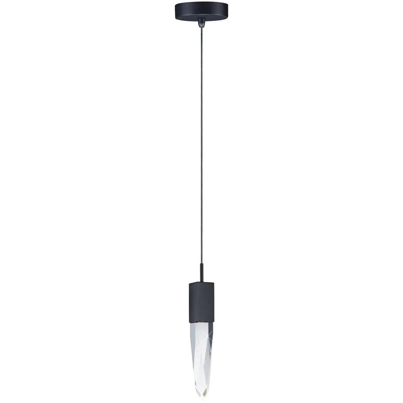 ET2 Lighting - Quartz LED Mini Pendant - E31242-20BK | Montreal Lighting & Hardware