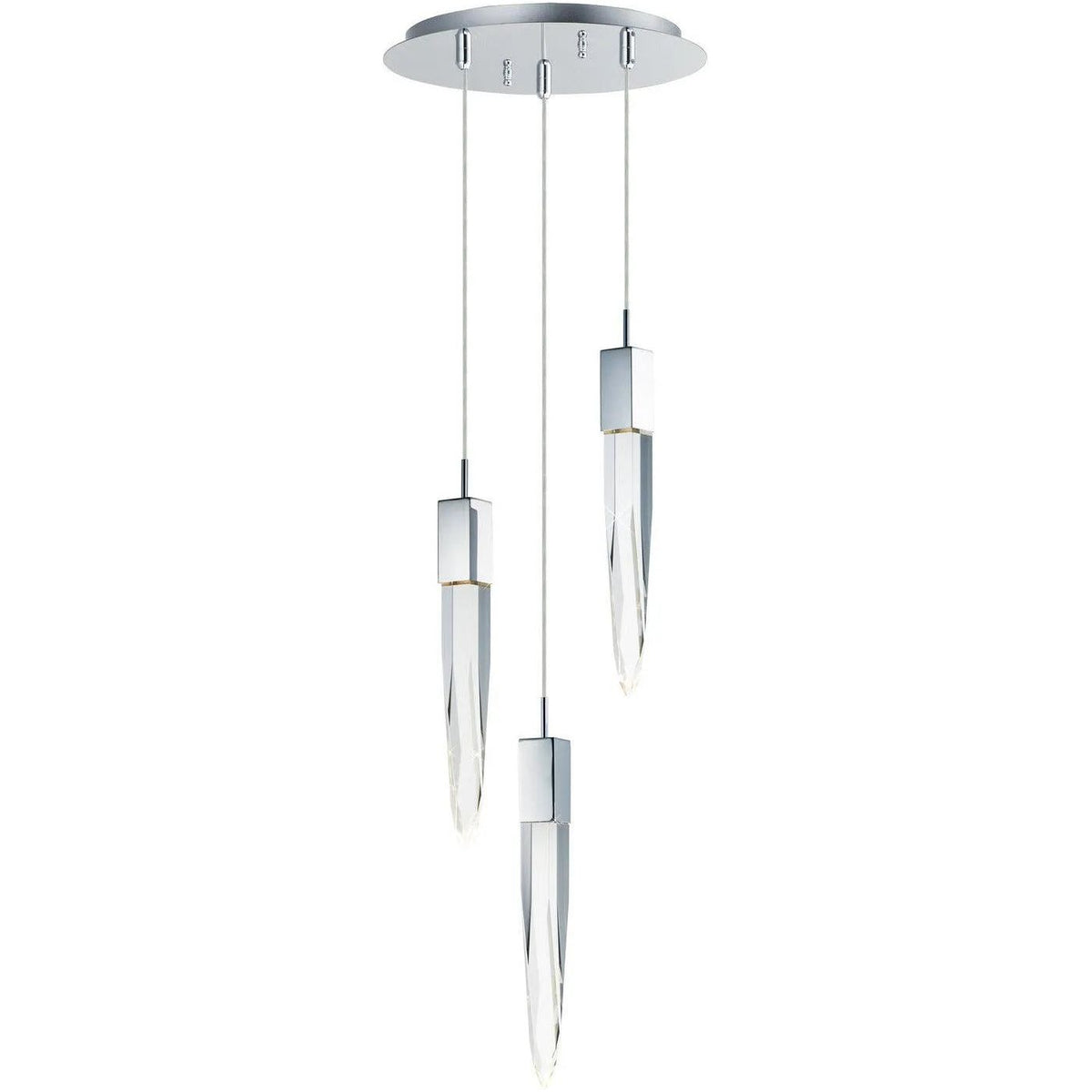 ET2 Lighting - Quartz LED Multi Pendant - E31243-20PC | Montreal Lighting & Hardware