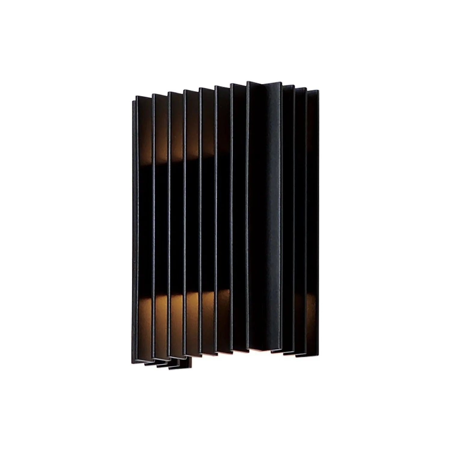 ET2 Lighting - Rampart LED Outdoor Wall Sconce - E30112-BK | Montreal Lighting & Hardware