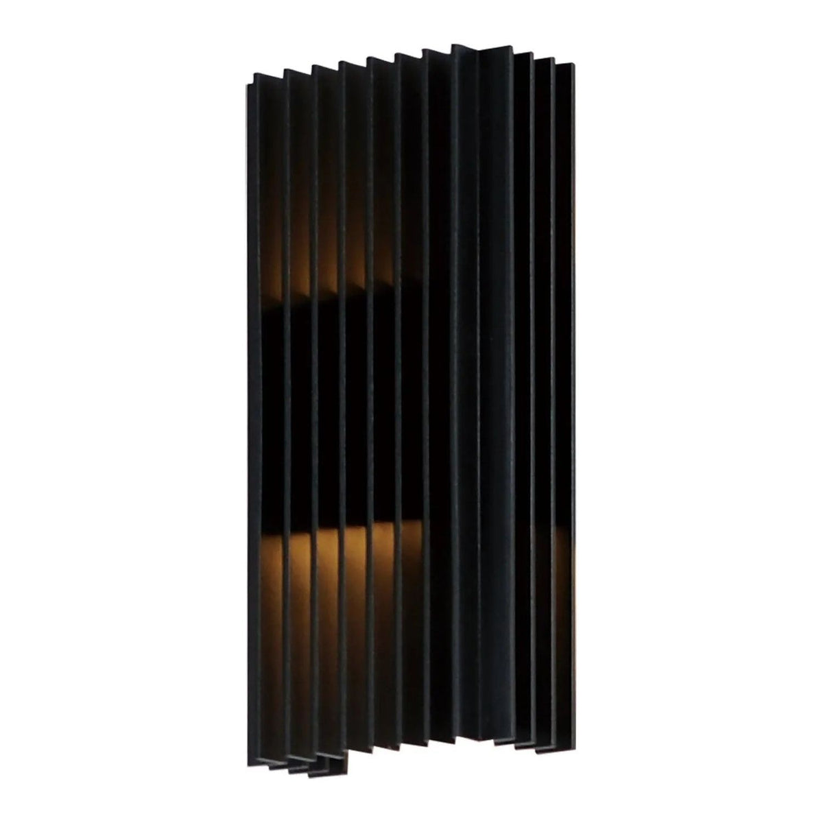 ET2 Lighting - Rampart LED Outdoor Wall Sconce - E30114-BK | Montreal Lighting & Hardware