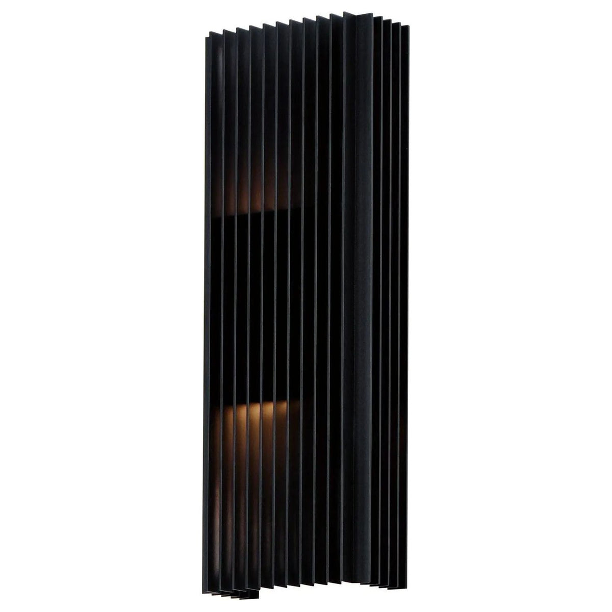 ET2 Lighting - Rampart LED Outdoor Wall Sconce - E30117-BK | Montreal Lighting & Hardware