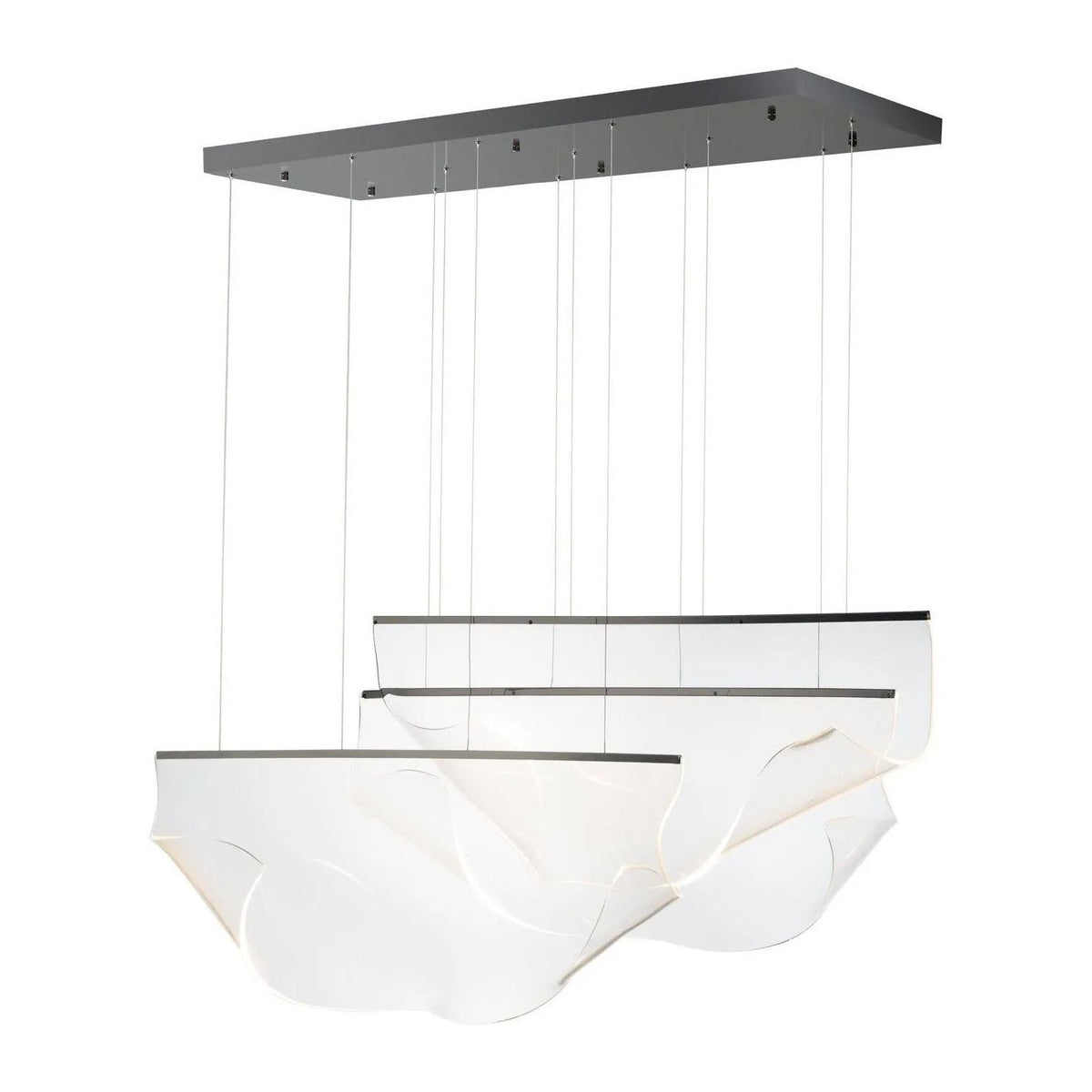 ET2 Lighting - Rinkle LED Linear Pendant - E24873-133BGM | Montreal Lighting & Hardware