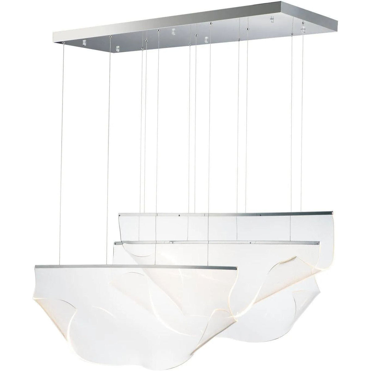 ET2 Lighting - Rinkle LED Linear Pendant - E24873-133PC | Montreal Lighting & Hardware