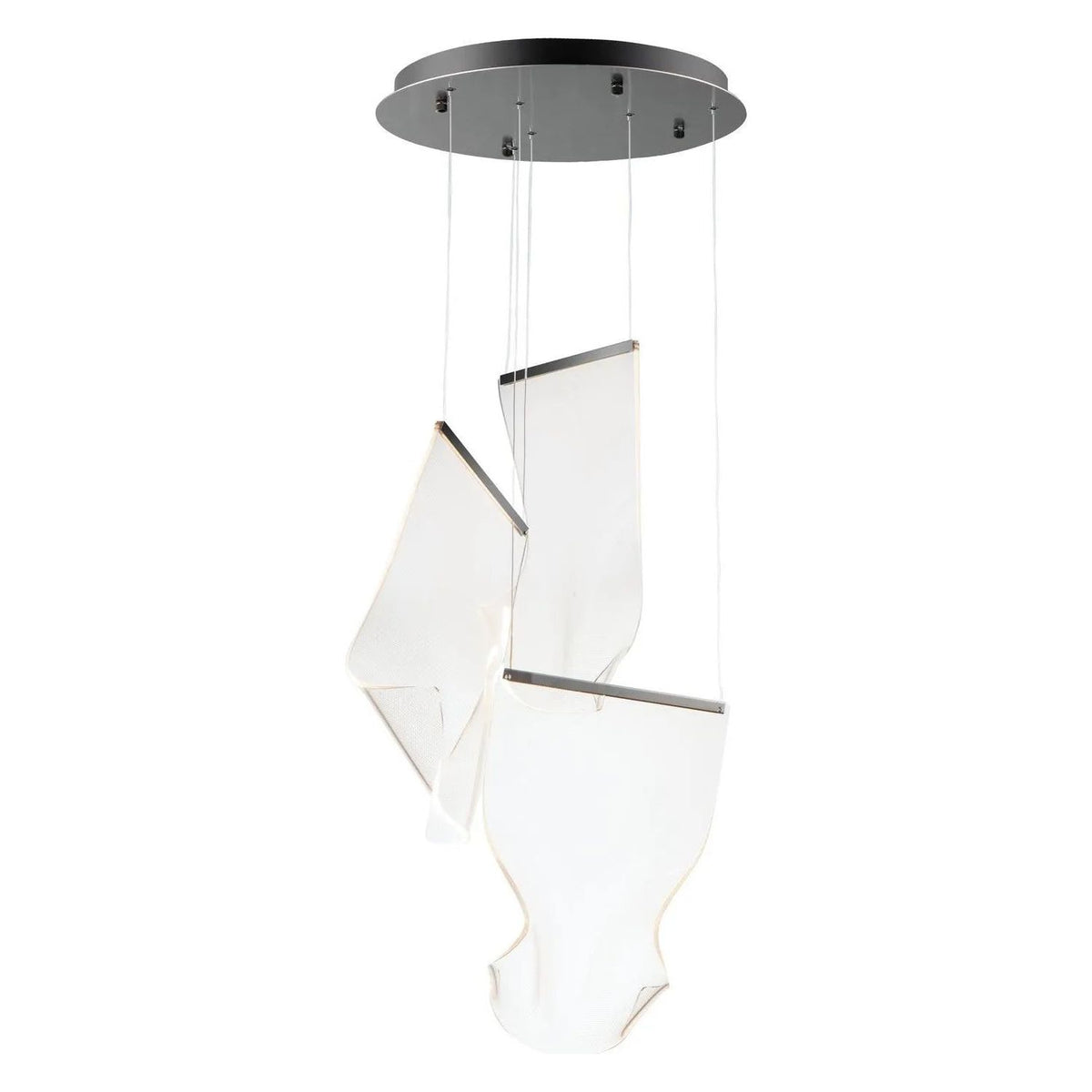 ET2 Lighting - Rinkle LED Pendant - E24874-133BGM | Montreal Lighting & Hardware