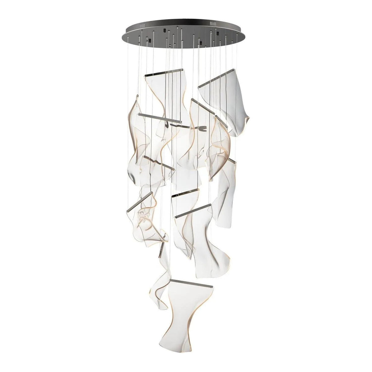 ET2 Lighting - Rinkle LED Pendant - E24877-133BGM | Montreal Lighting & Hardware