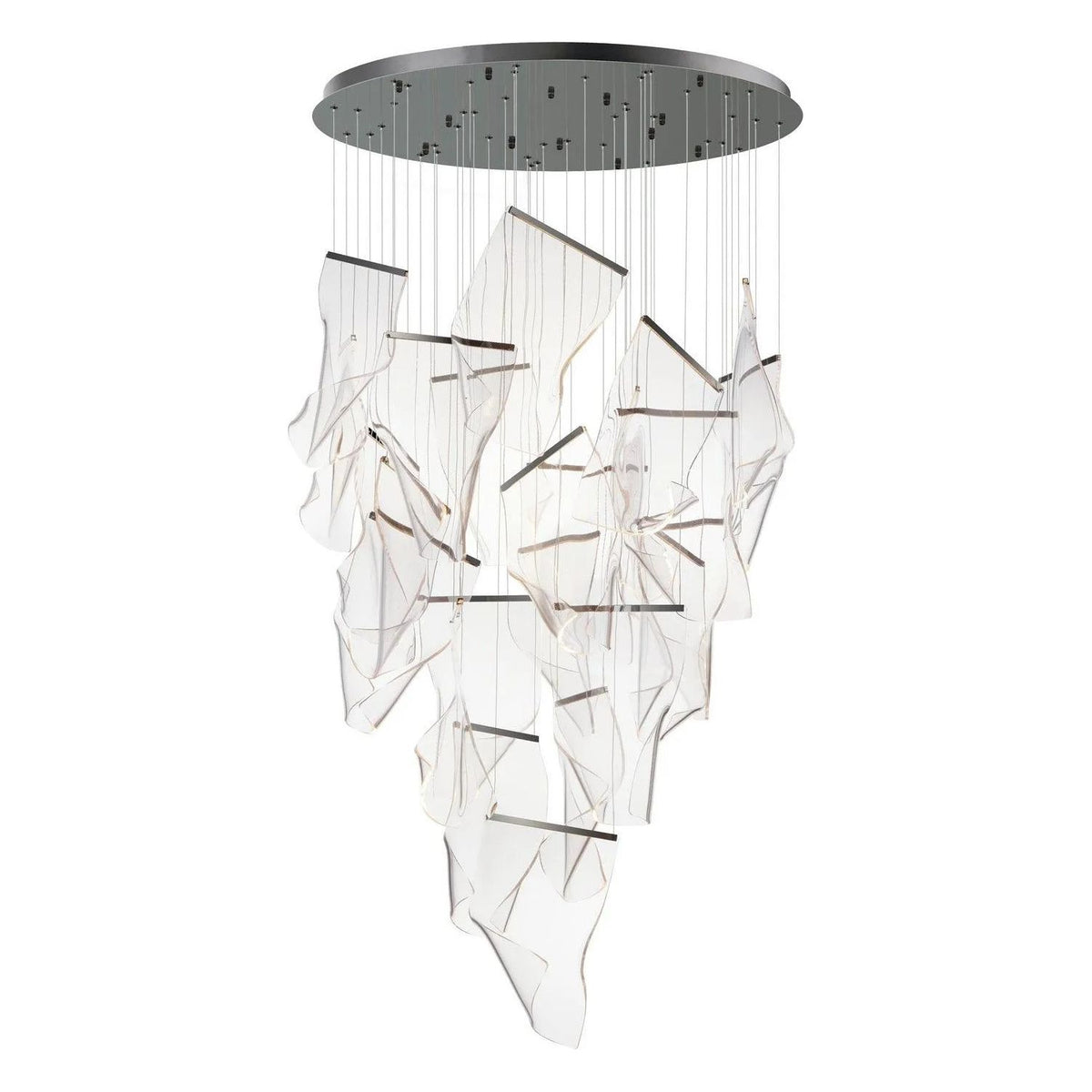 ET2 Lighting - Rinkle LED Pendant - E24880-133BGM | Montreal Lighting & Hardware