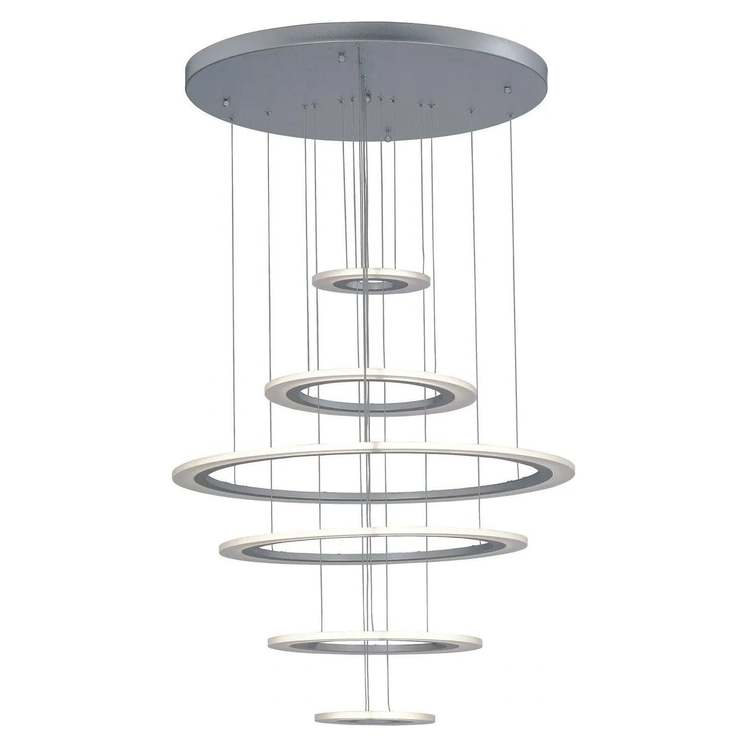 ET2 Lighting - Saturn II LED Multi-Tier Pendant - E22664-11MS | Montreal Lighting & Hardware