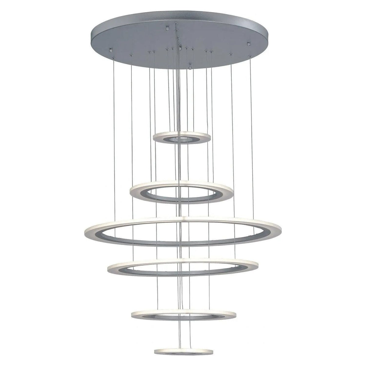 ET2 Lighting - Saturn II LED Multi-Tier Pendant - E22664-11MS | Montreal Lighting & Hardware