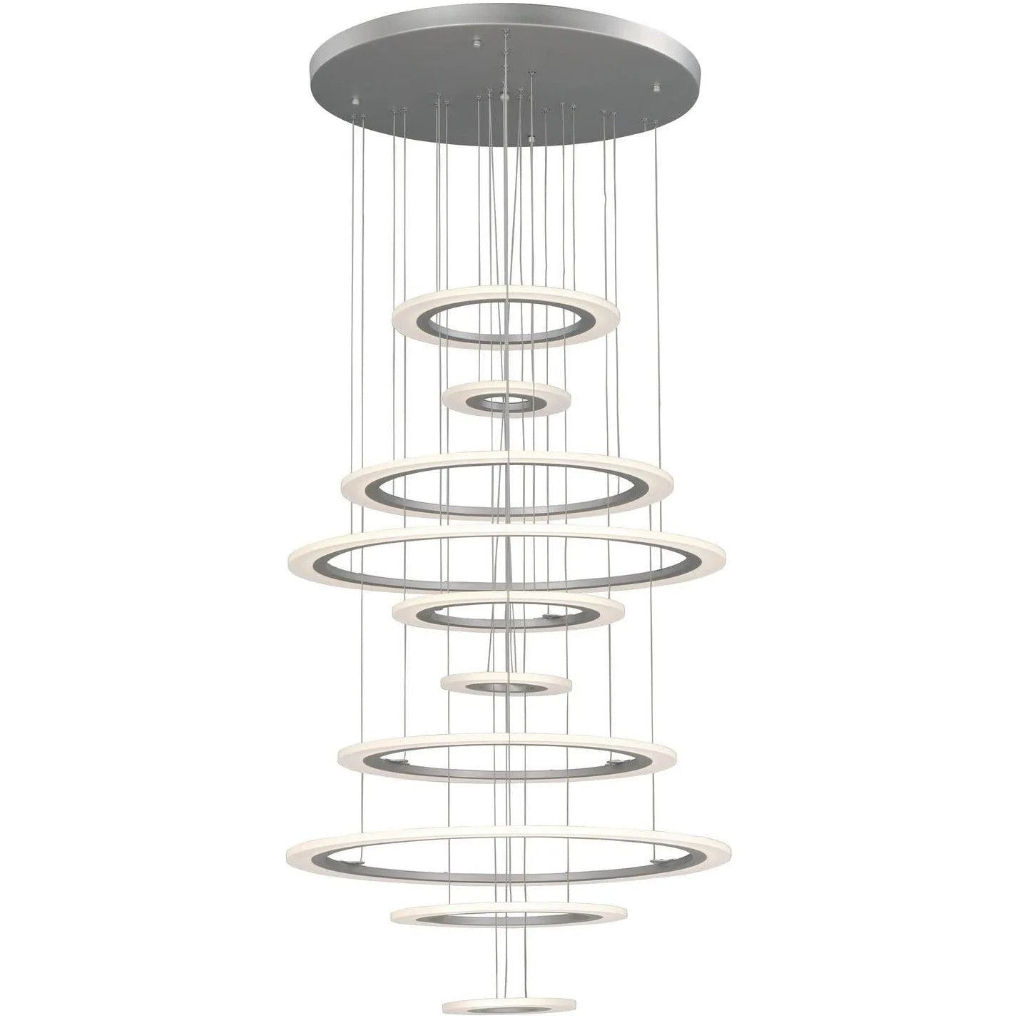 ET2 Lighting - Saturn II LED Multi-Tier Pendant - E22665-11MS | Montreal Lighting & Hardware