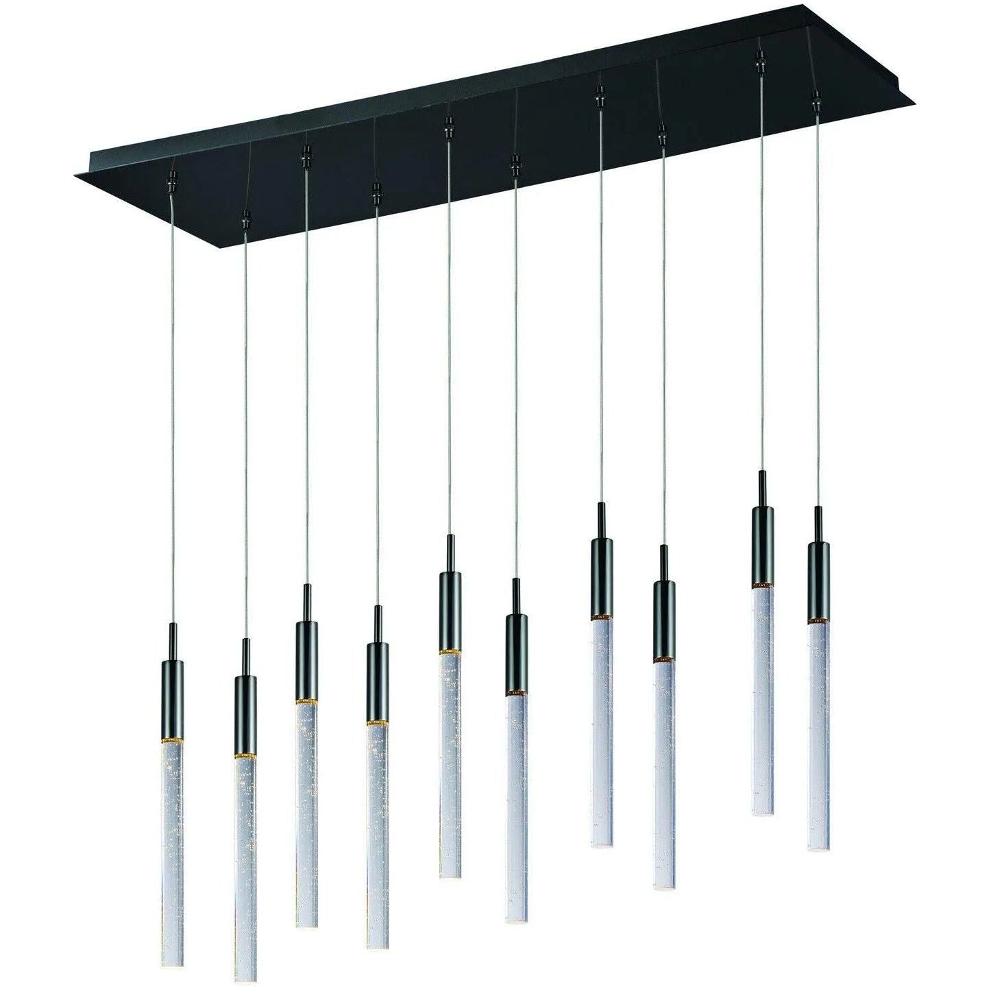 ET2 Lighting - Scepter LED Linear Pendant - E32779-91BC | Montreal Lighting & Hardware