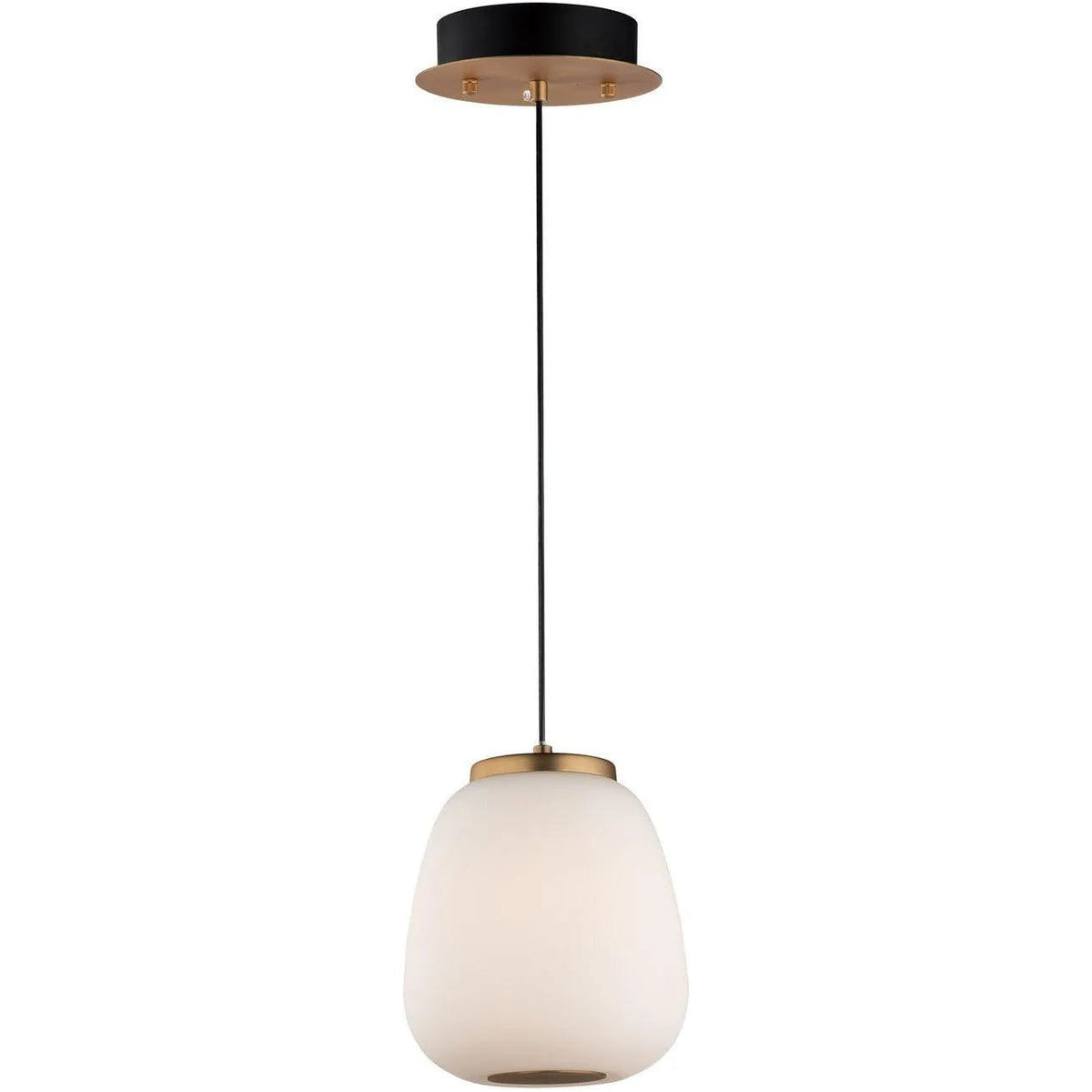 ET2 Lighting - Soji LED Pendant - E25063-92BKGLD | Montreal Lighting & Hardware