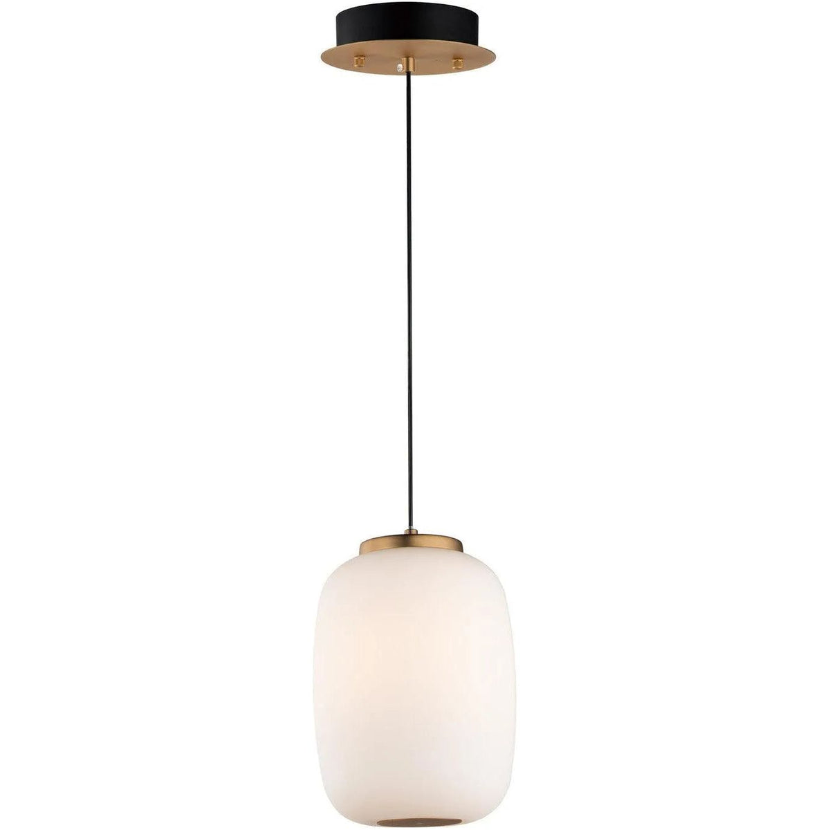 ET2 Lighting - Soji LED Pendant - E25064-92BKGLD | Montreal Lighting & Hardware