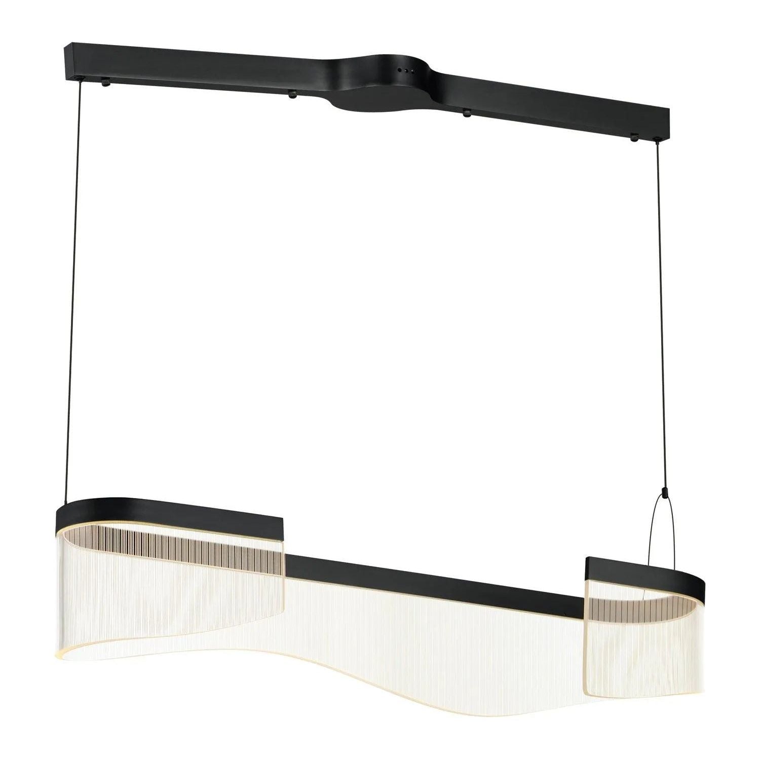 ET2 Lighting - Sonata LED Linear Pendant - E24773-133BK | Montreal Lighting & Hardware