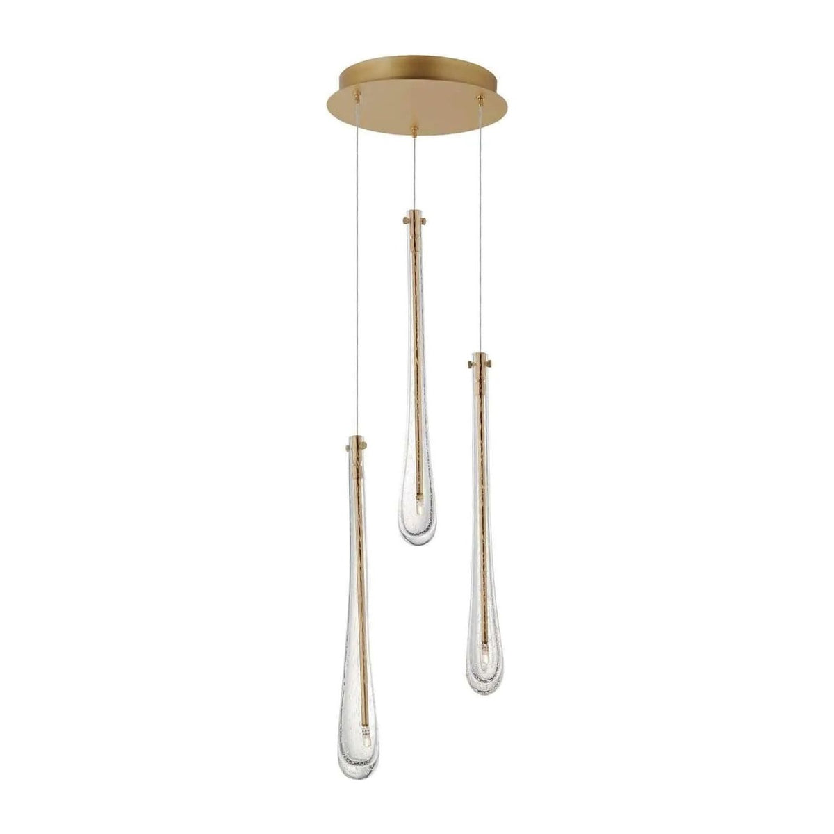 ET2 Lighting - Stillo LED Multi Pendant - E24213-118GLD | Montreal Lighting & Hardware