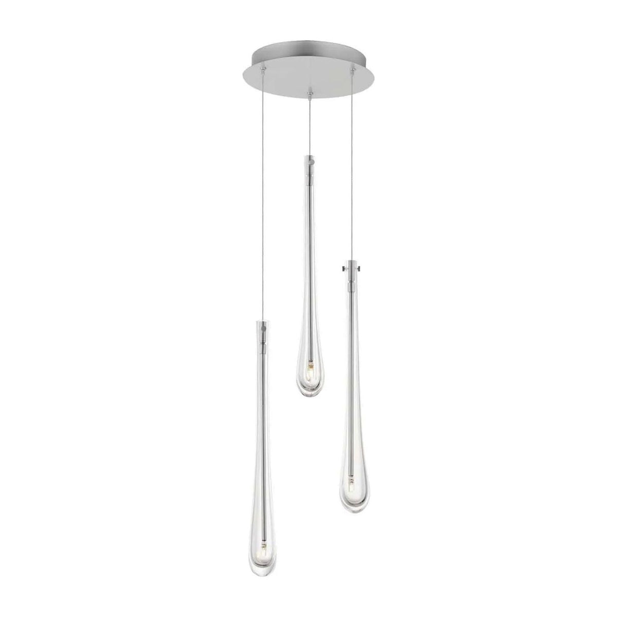 ET2 Lighting - Stillo LED Multi Pendant - E24213-122SN | Montreal Lighting & Hardware