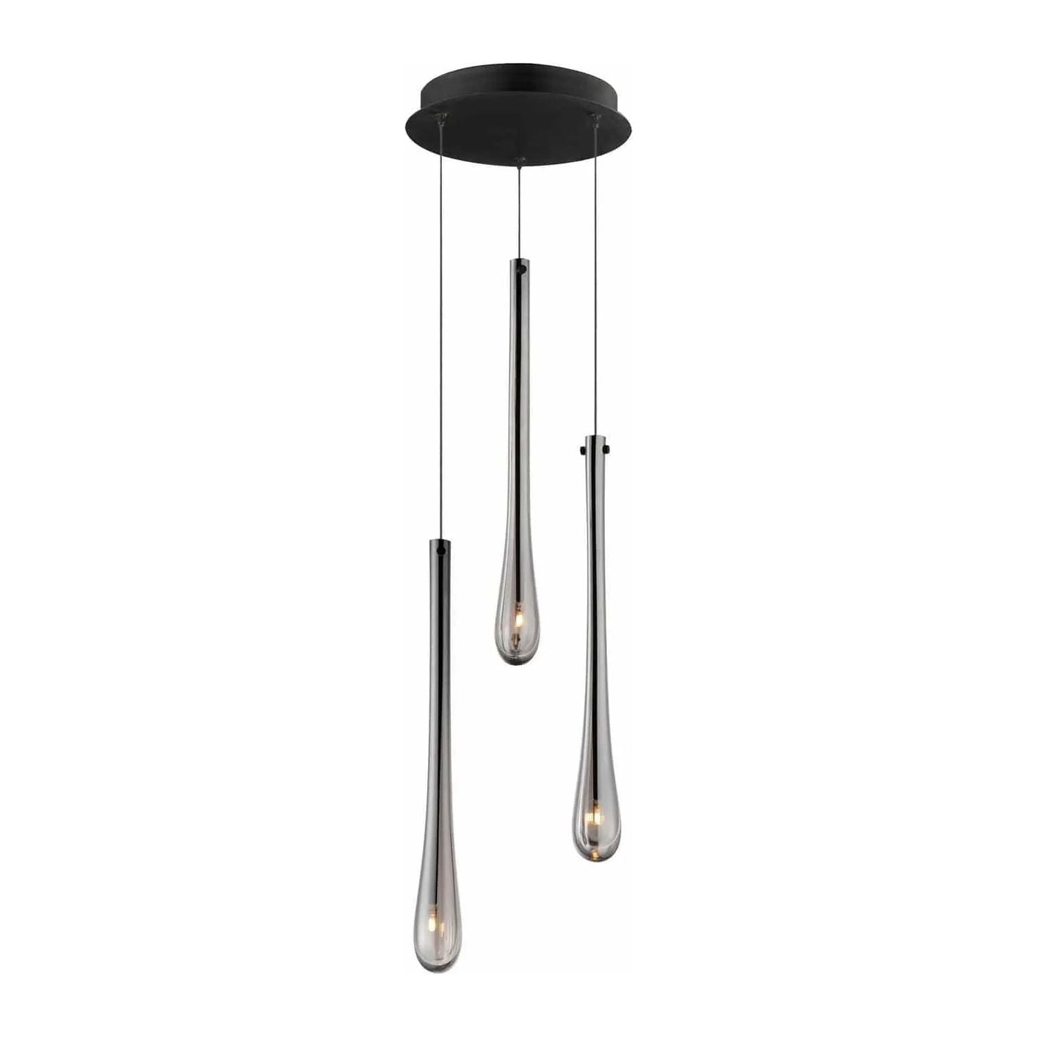 ET2 Lighting - Stillo LED Multi Pendant - E24213-138BK | Montreal Lighting & Hardware