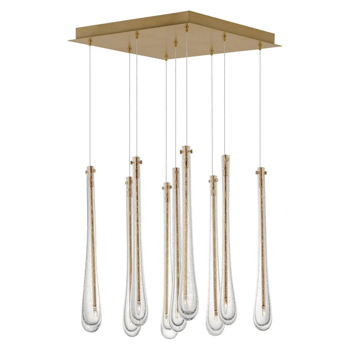 ET2 Lighting - Stillo LED Multi Pendant - E24217-118GLD | Montreal Lighting & Hardware